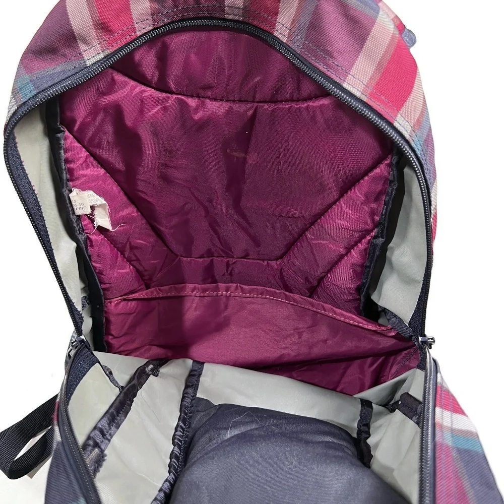 Dakine Backpack Purple Plaid Girls‎ Alpine